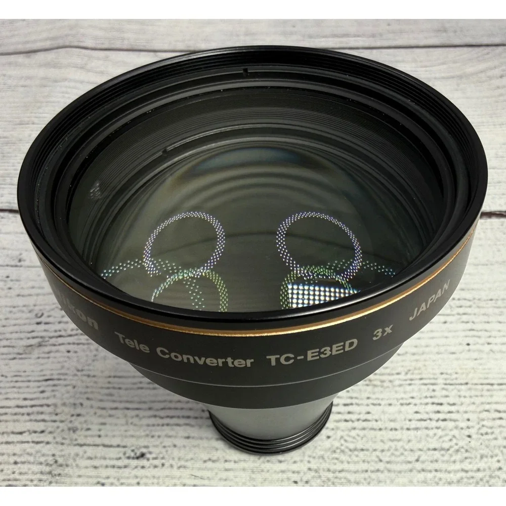 Nikon‎ TC-E3ED 3x Teleconverter ED Glass Lens for Coolpix Japan with Pouch